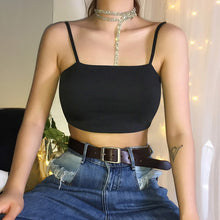 Load image into Gallery viewer, Black Solid Backless Bralette - Summer 2020