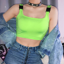 Load image into Gallery viewer, Neon Green Crop Top - Summer 2020