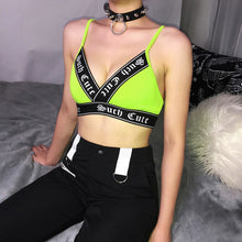 Load image into Gallery viewer, Neon Color V Neck Party Top Beachwear - Summer 2020
